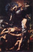 VALENTIN DE BOULOGNE Martyrdom of St Processus and St Martinian we oil